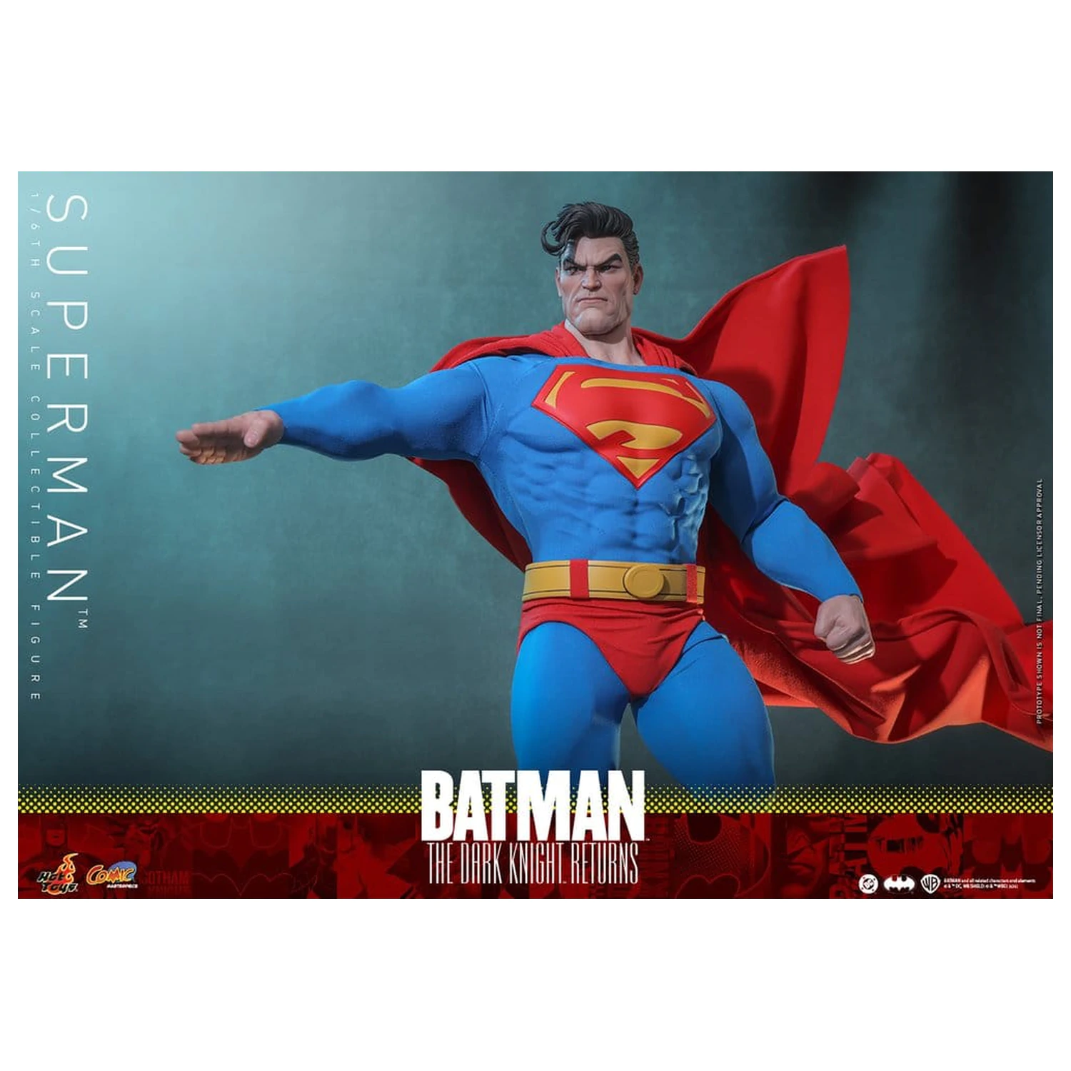 Batman: The Dark Knight Returns Comic Masterpiece akcijska figura 1/6 Superman 34 cm fotografija proizvoda