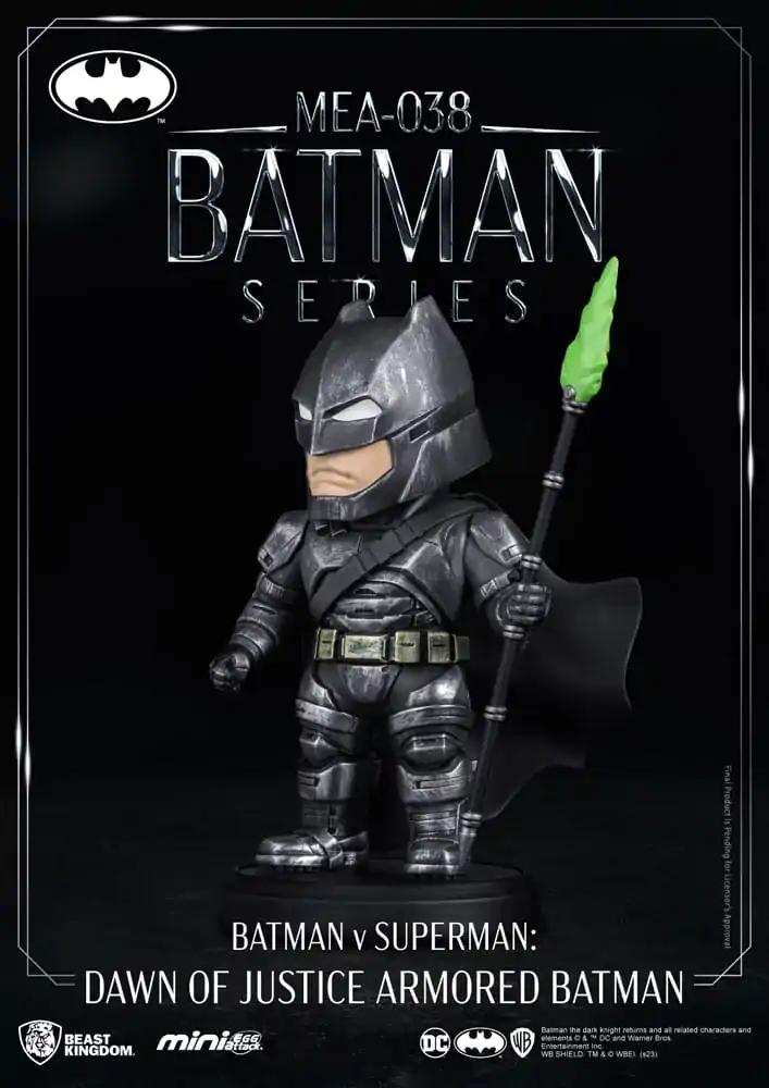 Batman v Superman: Dawn of Justice Mini Egg Attack figura Oklopljeni Batman 8 cm fotografija proizvoda