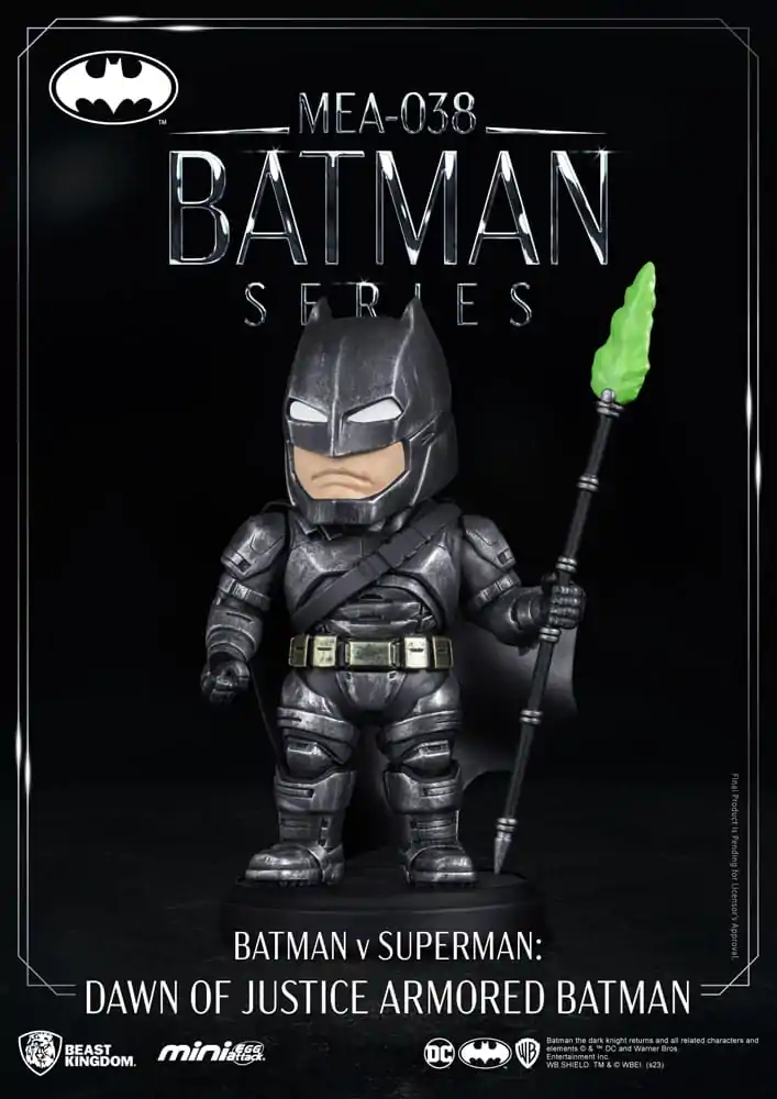 Batman v Superman: Dawn of Justice Mini Egg Attack figura Oklopljeni Batman 8 cm fotografija proizvoda