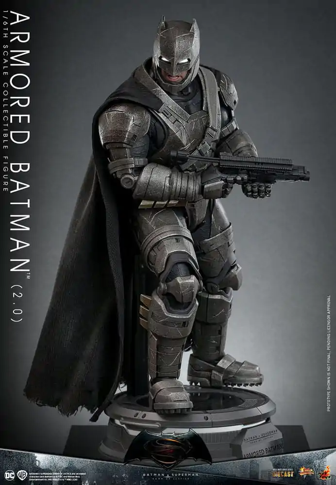 Batman v Superman: Dawn of Justice Movie Masterpiece akcijska figura 1/6 Armored Batman 2.0 33 cm fotografija proizvoda