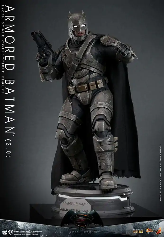 Batman v Superman: Dawn of Justice Movie Masterpiece akcijska figura 1/6 Armored Batman 2.0 33 cm fotografija proizvoda