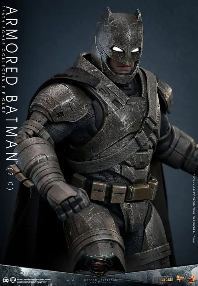 Batman v Superman: Dawn of Justice Movie Masterpiece akcijska figura 1/6 Armored Batman 2.0 33 cm fotografija proizvoda