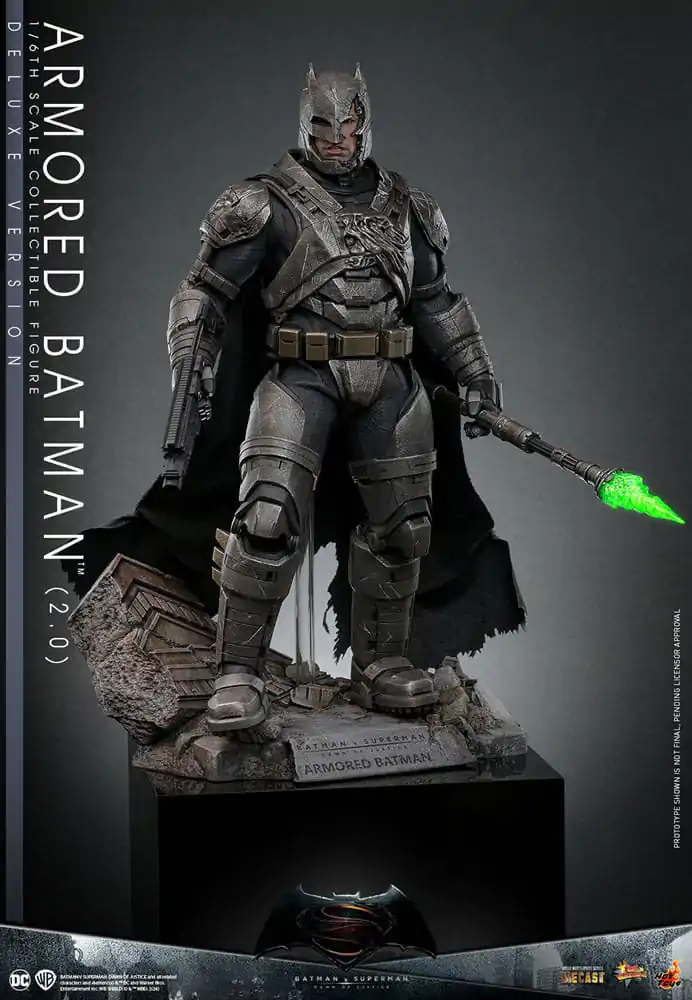 Batman v Superman: Dawn of Justice Movie Masterpiece akcijska figura 1/6 Armored Batman 2.0 (Deluxe verzija) 33 cm fotografija proizvoda