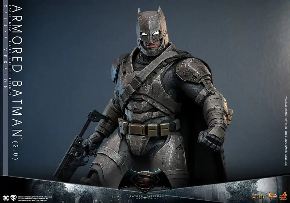 Batman v Superman: Dawn of Justice Movie Masterpiece akcijska figura 1/6 Armored Batman 2.0 (Deluxe verzija) 33 cm fotografija proizvoda