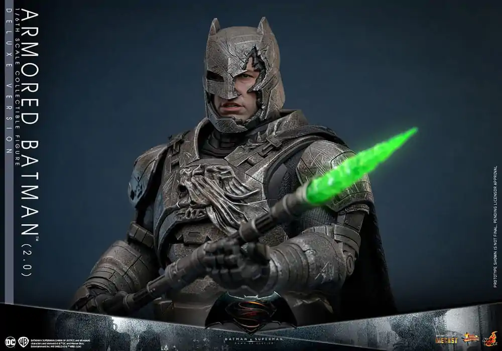 Batman v Superman: Dawn of Justice Movie Masterpiece akcijska figura 1/6 Armored Batman 2.0 (Deluxe verzija) 33 cm fotografija proizvoda