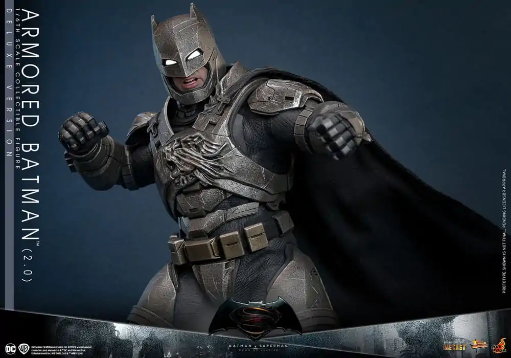 Batman v Superman: Dawn of Justice Movie Masterpiece akcijska figura 1/6 Armored Batman 2.0 (Deluxe verzija) 33 cm fotografija proizvoda