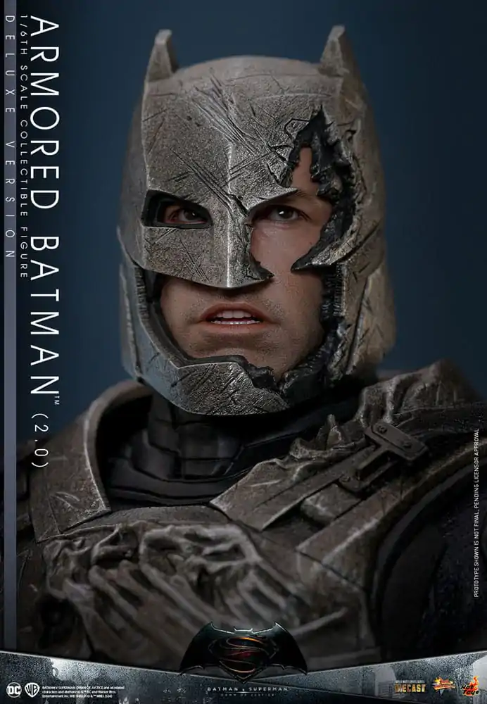 Batman v Superman: Dawn of Justice Movie Masterpiece akcijska figura 1/6 Armored Batman 2.0 (Deluxe verzija) 33 cm fotografija proizvoda