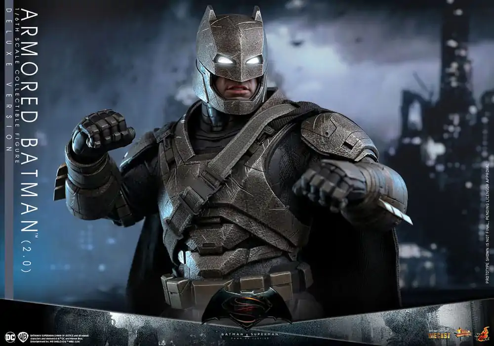 Batman v Superman: Dawn of Justice Movie Masterpiece akcijska figura 1/6 Armored Batman 2.0 (Deluxe verzija) 33 cm fotografija proizvoda