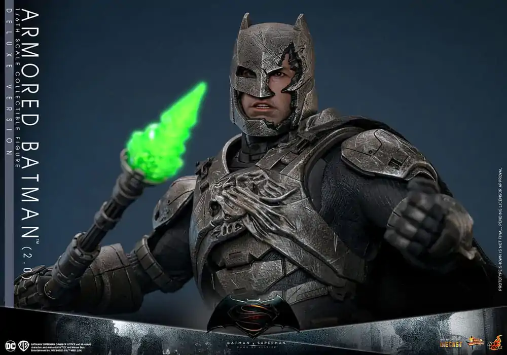 Batman v Superman: Dawn of Justice Movie Masterpiece akcijska figura 1/6 Armored Batman 2.0 (Deluxe verzija) 33 cm fotografija proizvoda