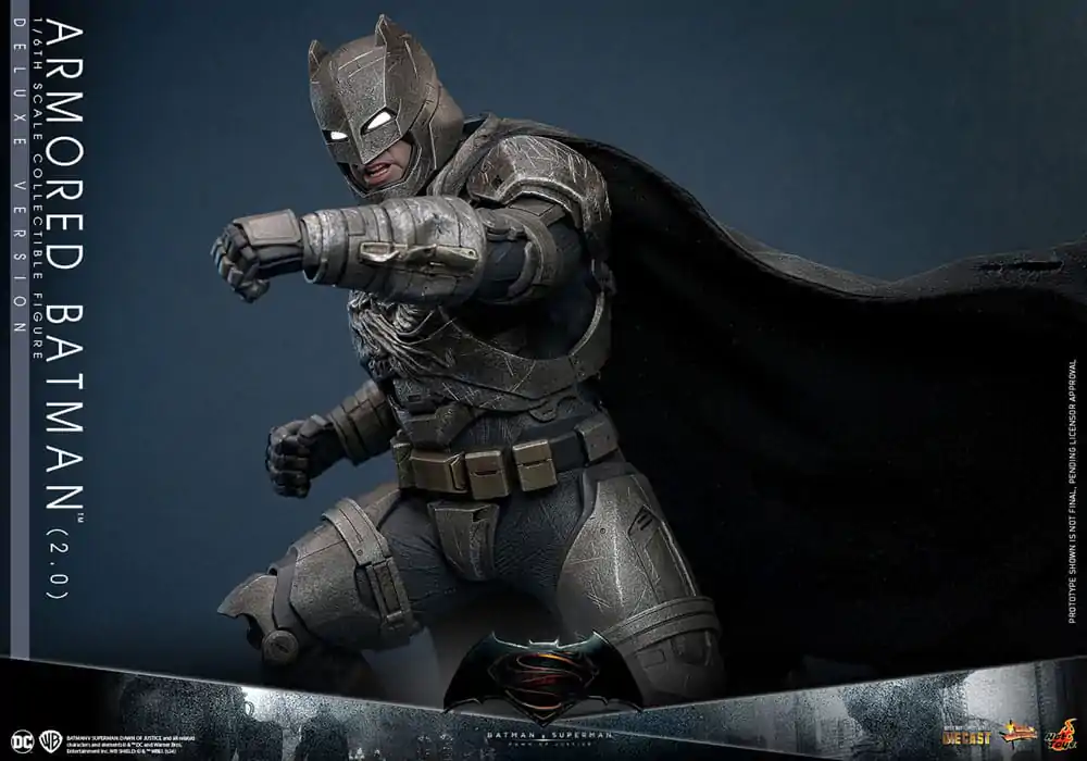 Batman v Superman: Dawn of Justice Movie Masterpiece akcijska figura 1/6 Armored Batman 2.0 (Deluxe verzija) 33 cm fotografija proizvoda