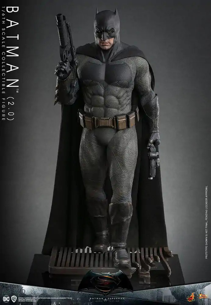 Batman v Superman: Dawn of Justice Movie Masterpiece akcijska figura 1/6 Batman 2.0 32 cm fotografija proizvoda