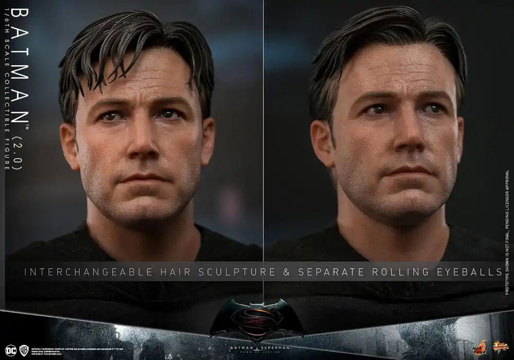Batman v Superman: Dawn of Justice Movie Masterpiece akcijska figura 1/6 Batman 2.0 32 cm fotografija proizvoda