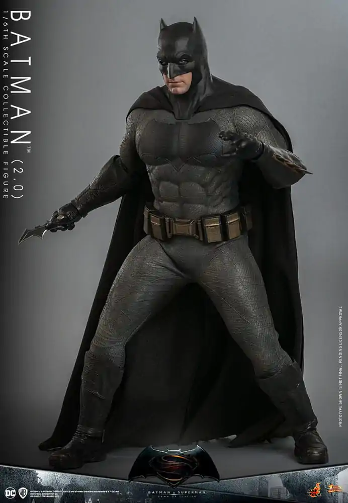 Batman v Superman: Dawn of Justice Movie Masterpiece akcijska figura 1/6 Batman 2.0 32 cm fotografija proizvoda