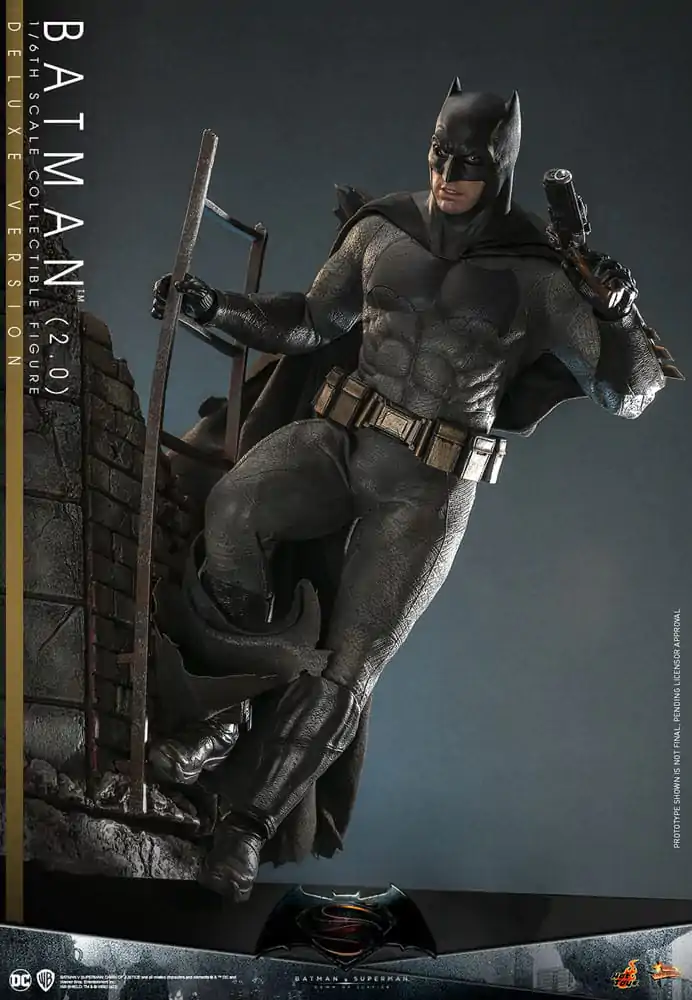 Batman v Superman: Dawn of Justice Movie Masterpiece akcijska figura 1/6 Batman 2.0 (Deluxe verzija) 32 cm fotografija proizvoda