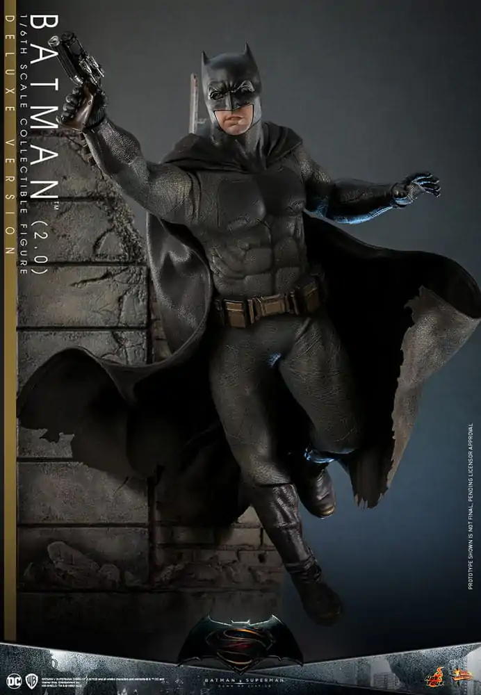 Batman v Superman: Dawn of Justice Movie Masterpiece akcijska figura 1/6 Batman 2.0 (Deluxe verzija) 32 cm fotografija proizvoda