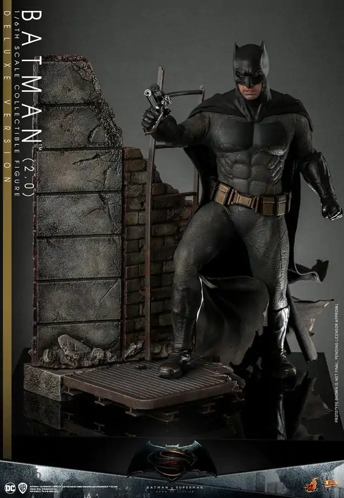 Batman v Superman: Dawn of Justice Movie Masterpiece akcijska figura 1/6 Batman 2.0 (Deluxe verzija) 32 cm fotografija proizvoda