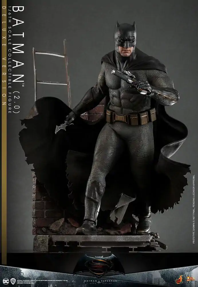 Batman v Superman: Dawn of Justice Movie Masterpiece akcijska figura 1/6 Batman 2.0 (Deluxe verzija) 32 cm fotografija proizvoda