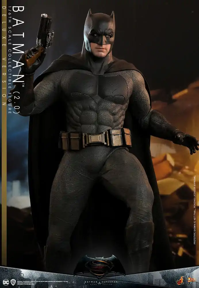 Batman v Superman: Dawn of Justice Movie Masterpiece akcijska figura 1/6 Batman 2.0 (Deluxe verzija) 32 cm fotografija proizvoda