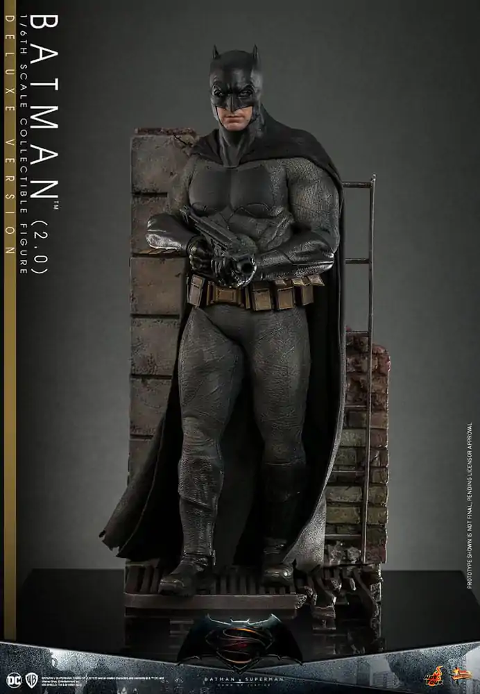 Batman v Superman: Dawn of Justice Movie Masterpiece akcijska figura 1/6 Batman 2.0 (Deluxe verzija) 32 cm fotografija proizvoda