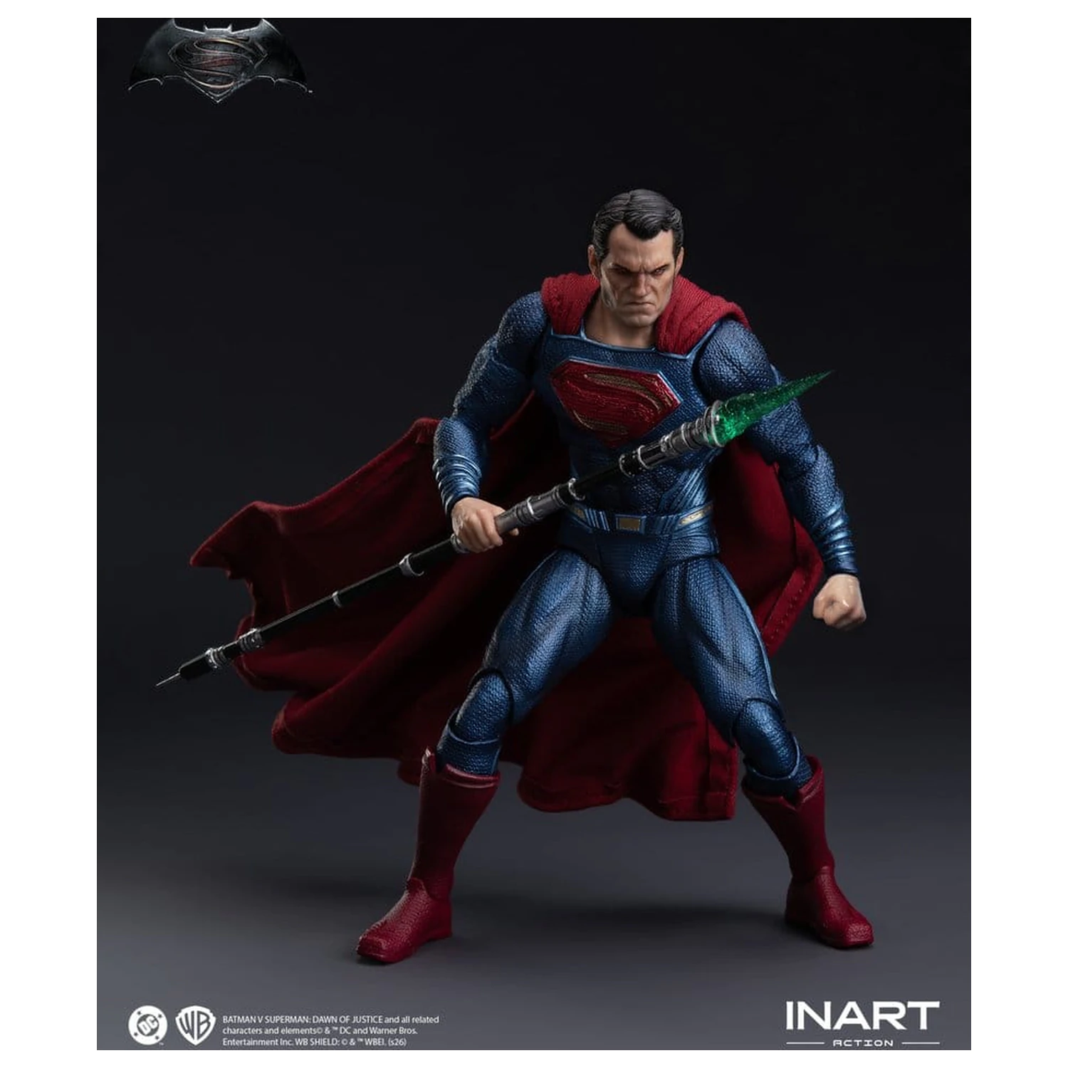 Batman vs Superman: Dawn of Justice akcijska figura 1/12 Superman 17 cm fotografija proizvoda