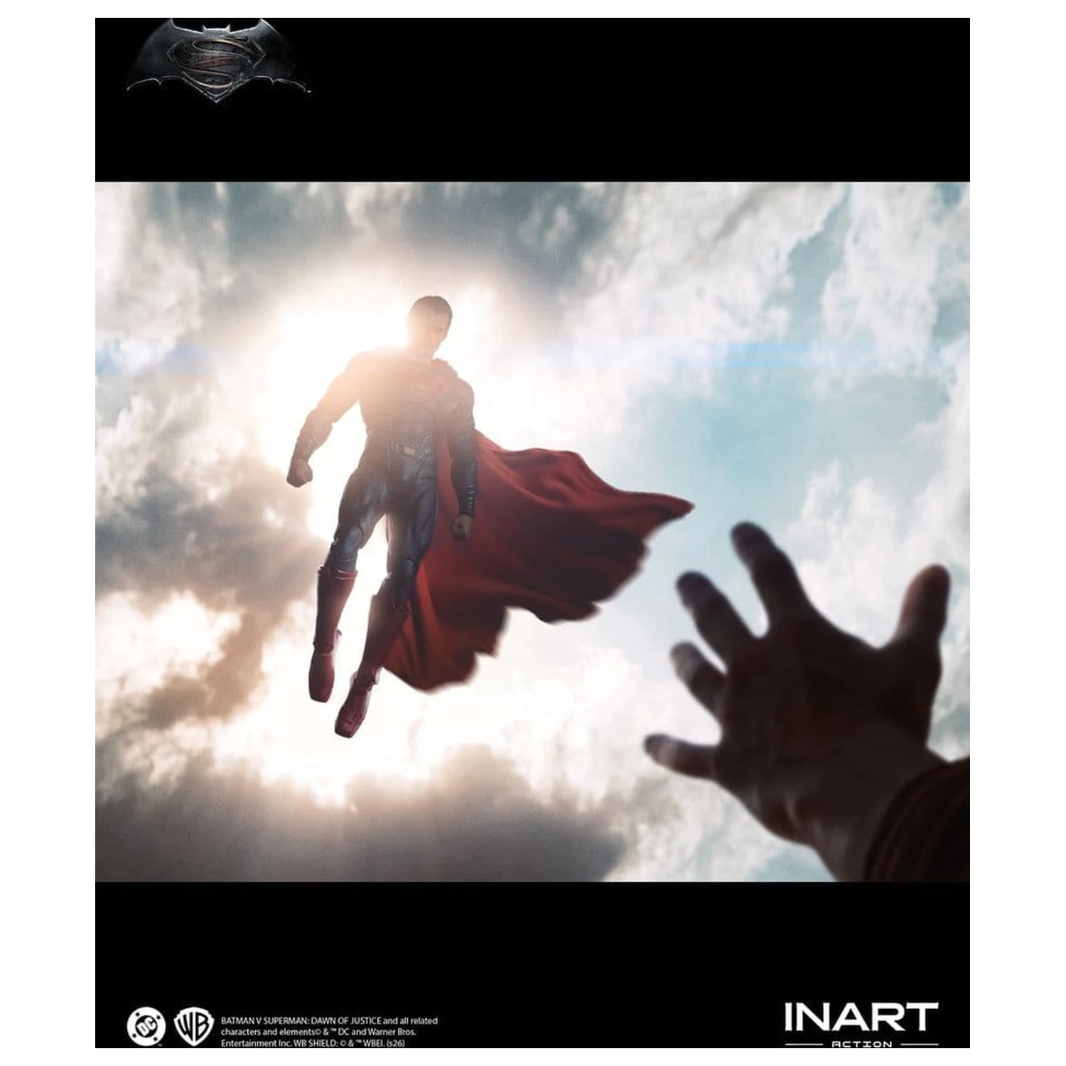 Batman vs Superman: Dawn of Justice akcijska figura 1/12 Superman 17 cm fotografija proizvoda