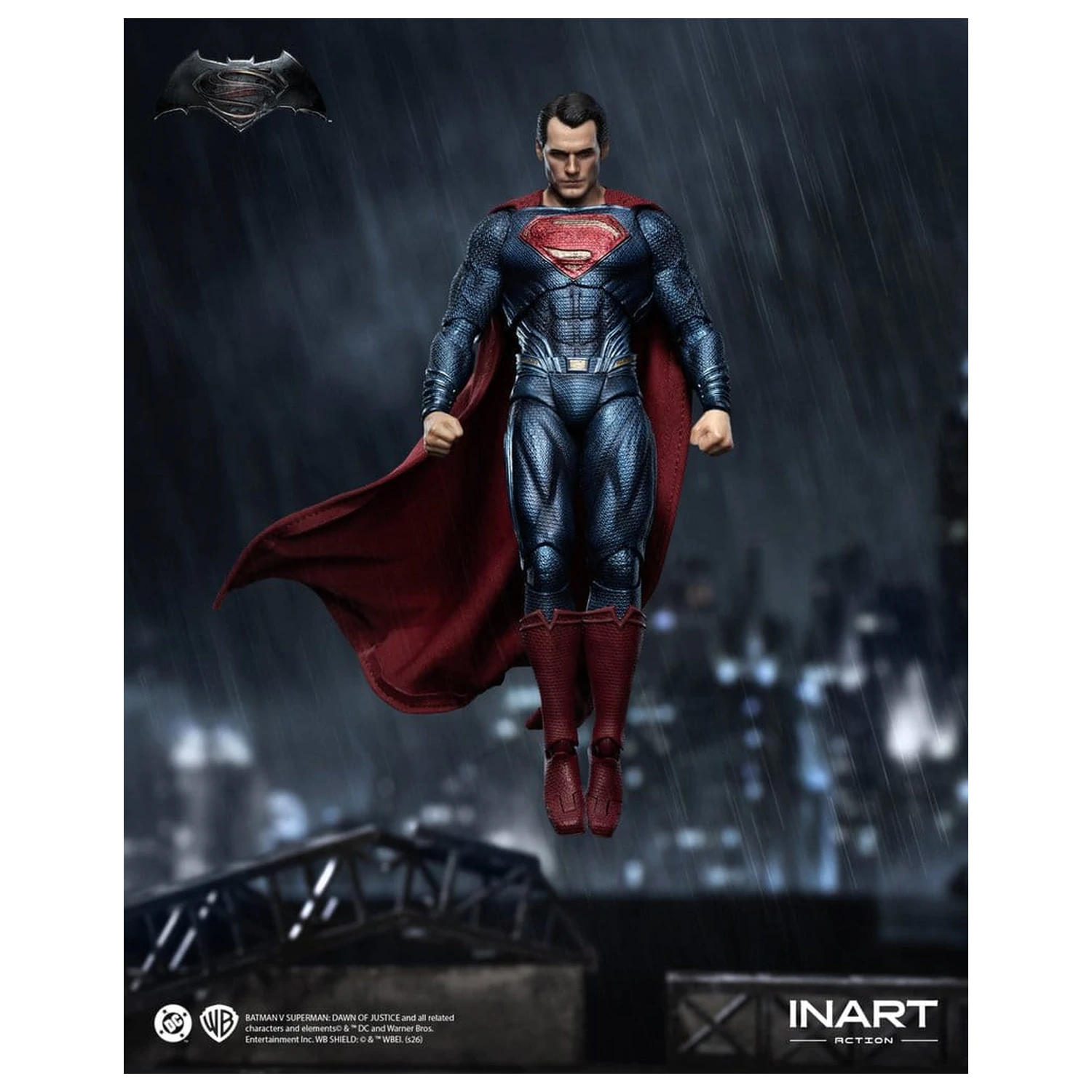 Batman vs Superman: Dawn of Justice akcijska figura 1/12 Superman 17 cm fotografija proizvoda