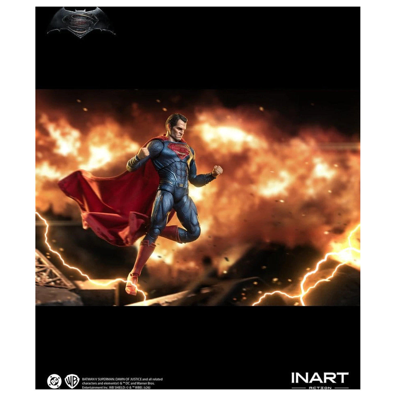 Batman vs Superman: Dawn of Justice akcijska figura 1/12 Superman 17 cm fotografija proizvoda