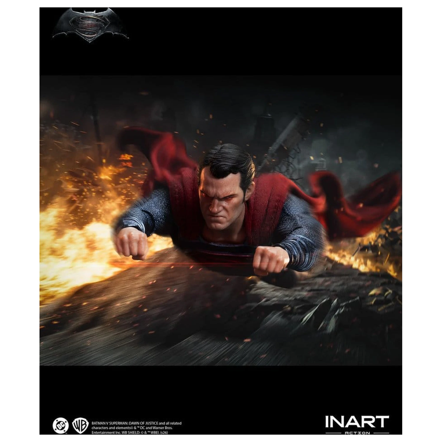 Batman vs Superman: Dawn of Justice akcijska figura 1/12 Superman 17 cm fotografija proizvoda