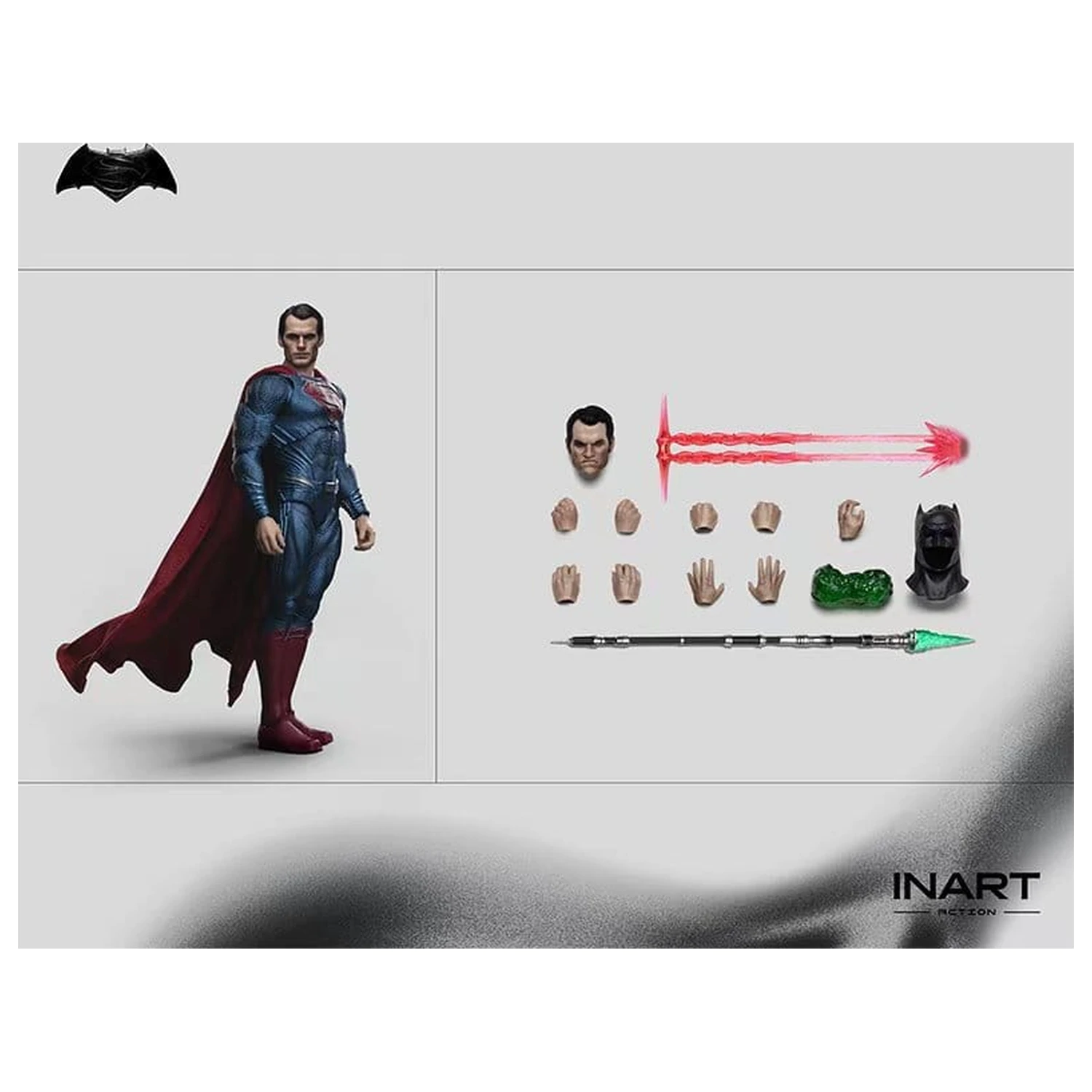 Batman vs Superman: Dawn of Justice akcijska figura 1/12 Superman 17 cm fotografija proizvoda