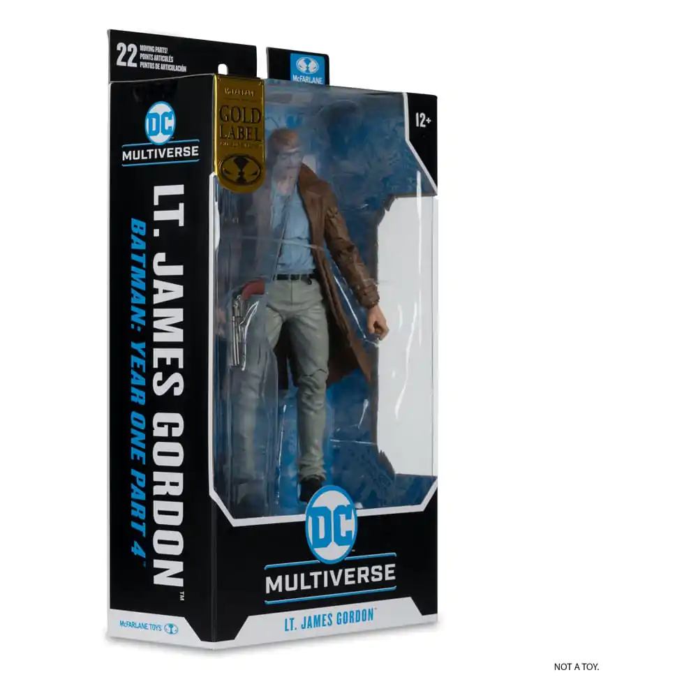 Batman Year One (Part 4) DC Multiverse akcijska figura Lt. James Gordon (Gold Label) 18 cm fotografija proizvoda