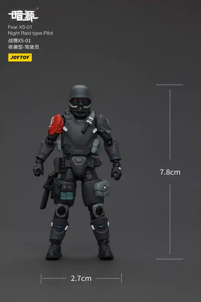 Battle For the Stars akcijska figura Fear XS-01 Night Raid tip-Pilot 12 cm fotografija proizvoda