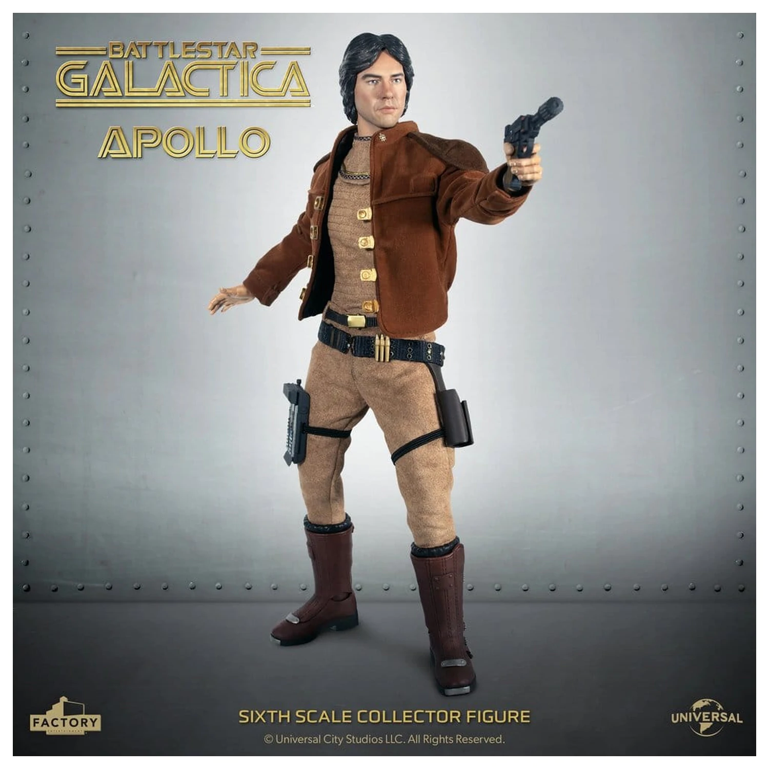 Battlestar Galactica akcije figura 1/6 Captain Apollo 15 cm fotografija proizvoda