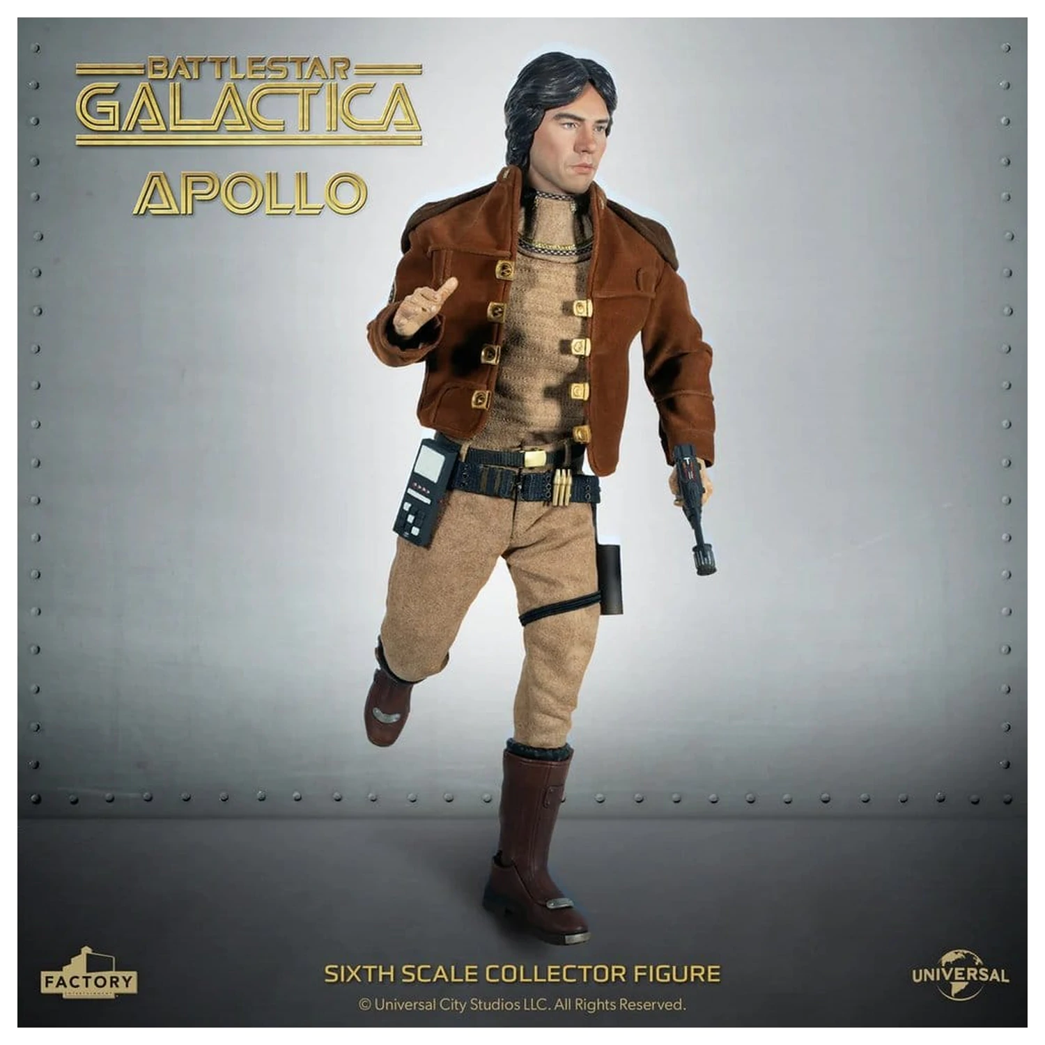 Battlestar Galactica akcije figura 1/6 Captain Apollo 15 cm fotografija proizvoda