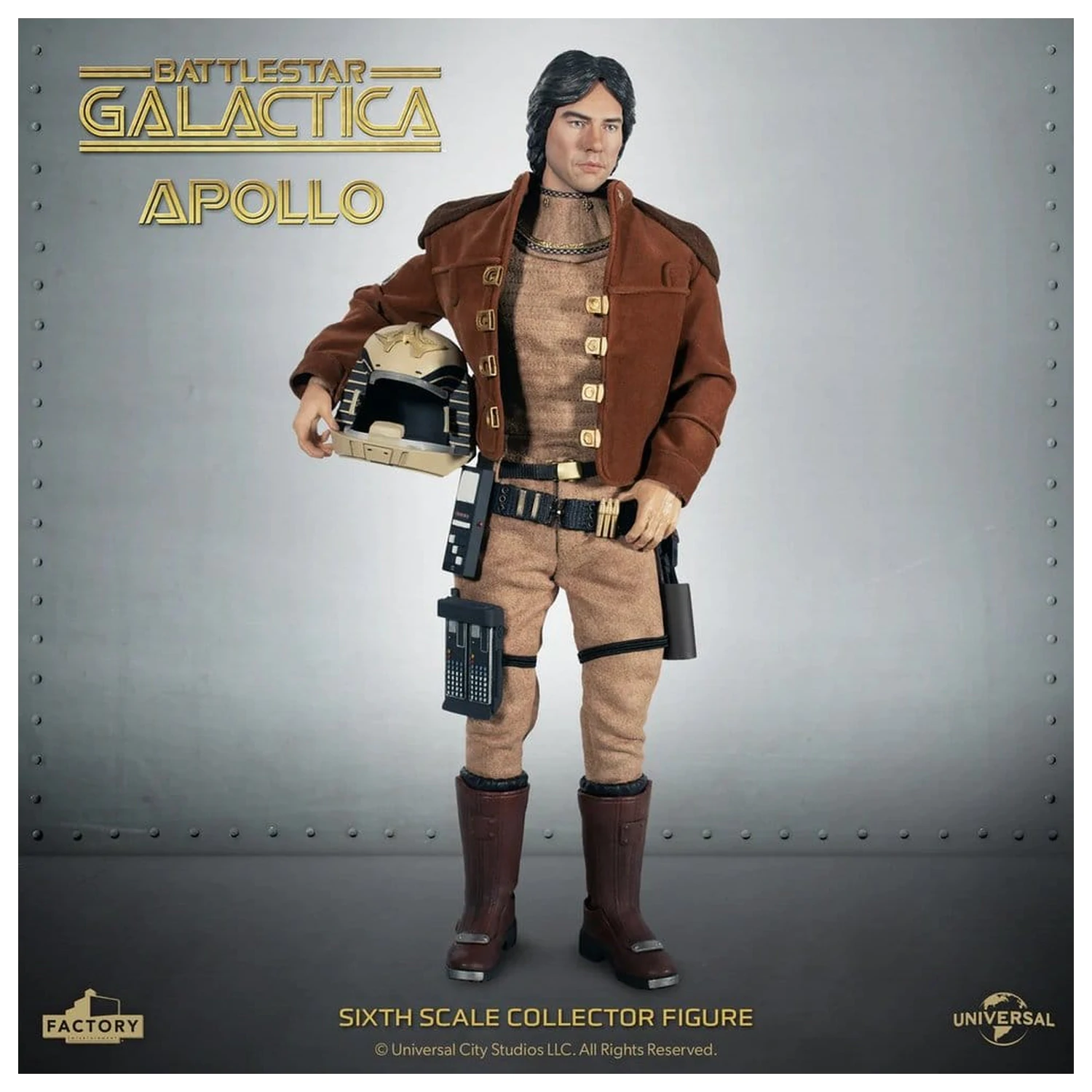 Battlestar Galactica akcije figura 1/6 Captain Apollo 15 cm fotografija proizvoda