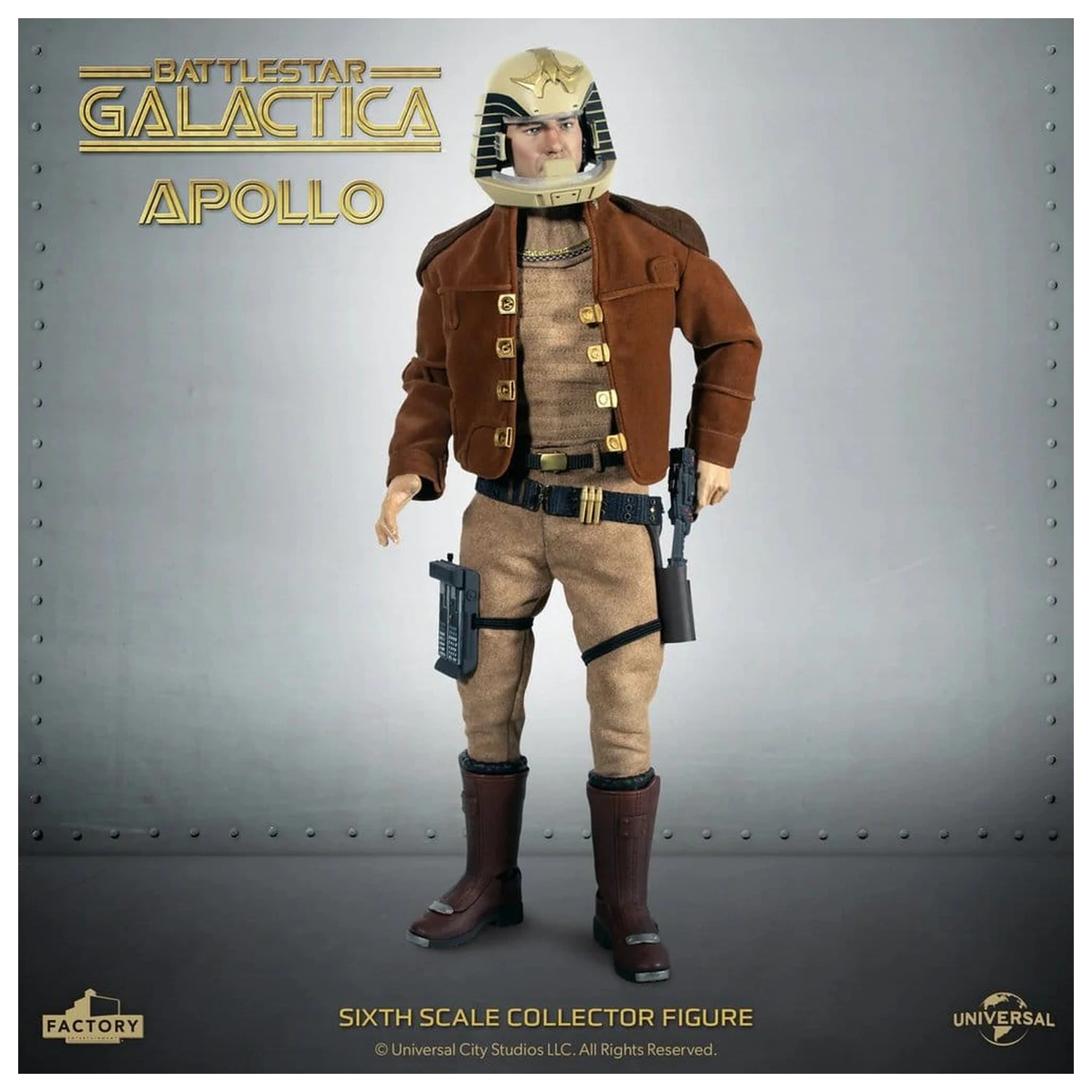 Battlestar Galactica akcije figura 1/6 Captain Apollo 15 cm fotografija proizvoda