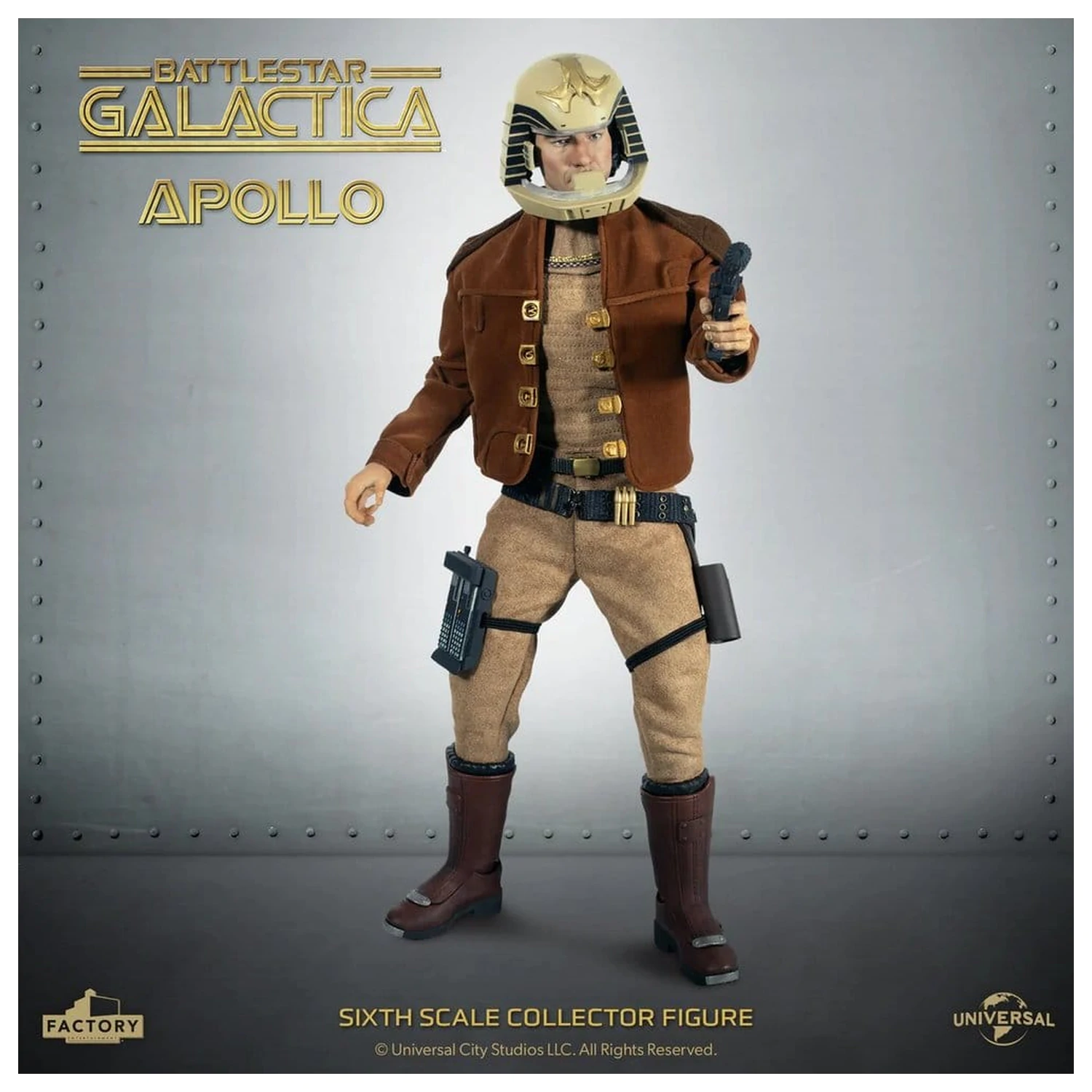 Battlestar Galactica akcije figura 1/6 Captain Apollo 15 cm fotografija proizvoda