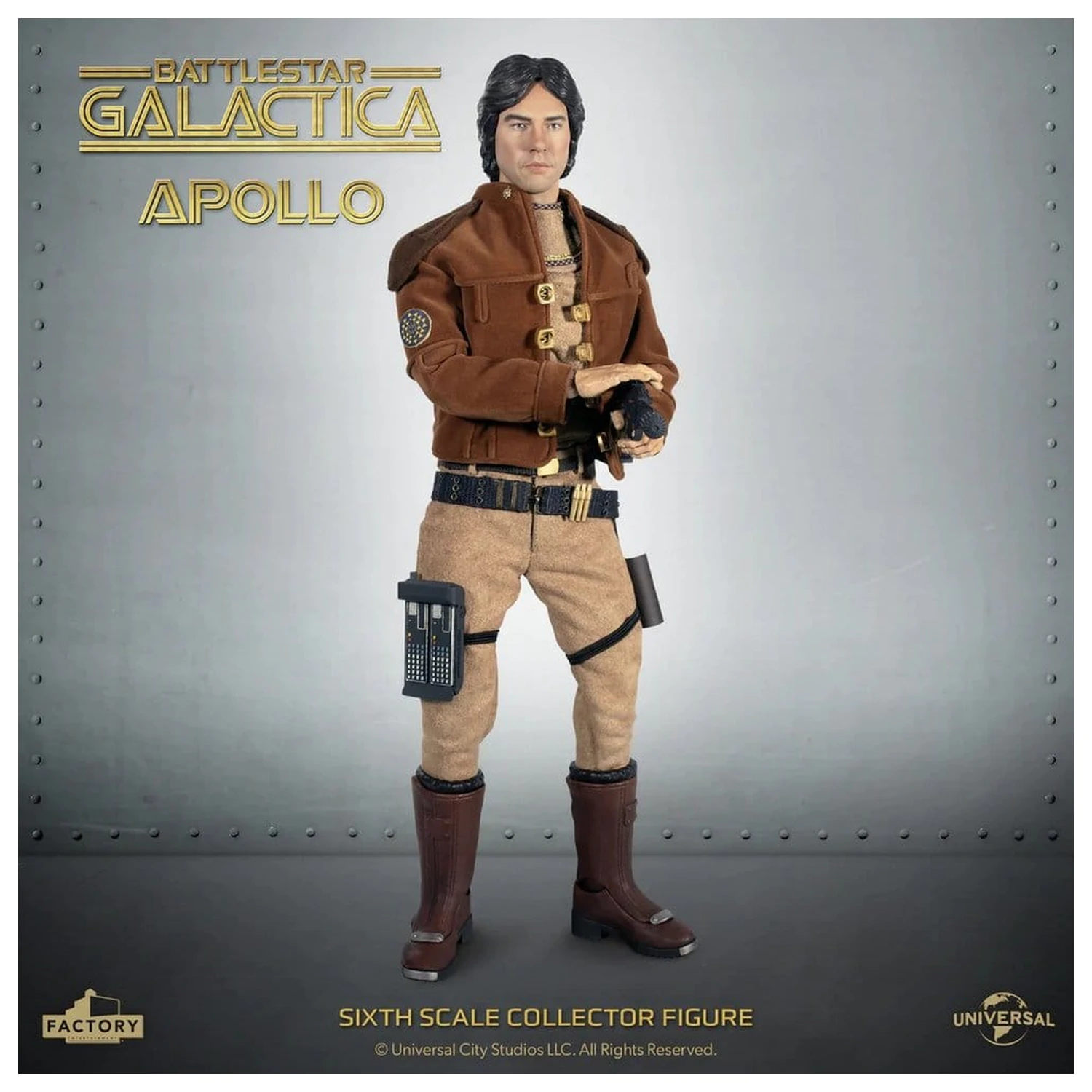 Battlestar Galactica akcije figura 1/6 Captain Apollo 15 cm fotografija proizvoda