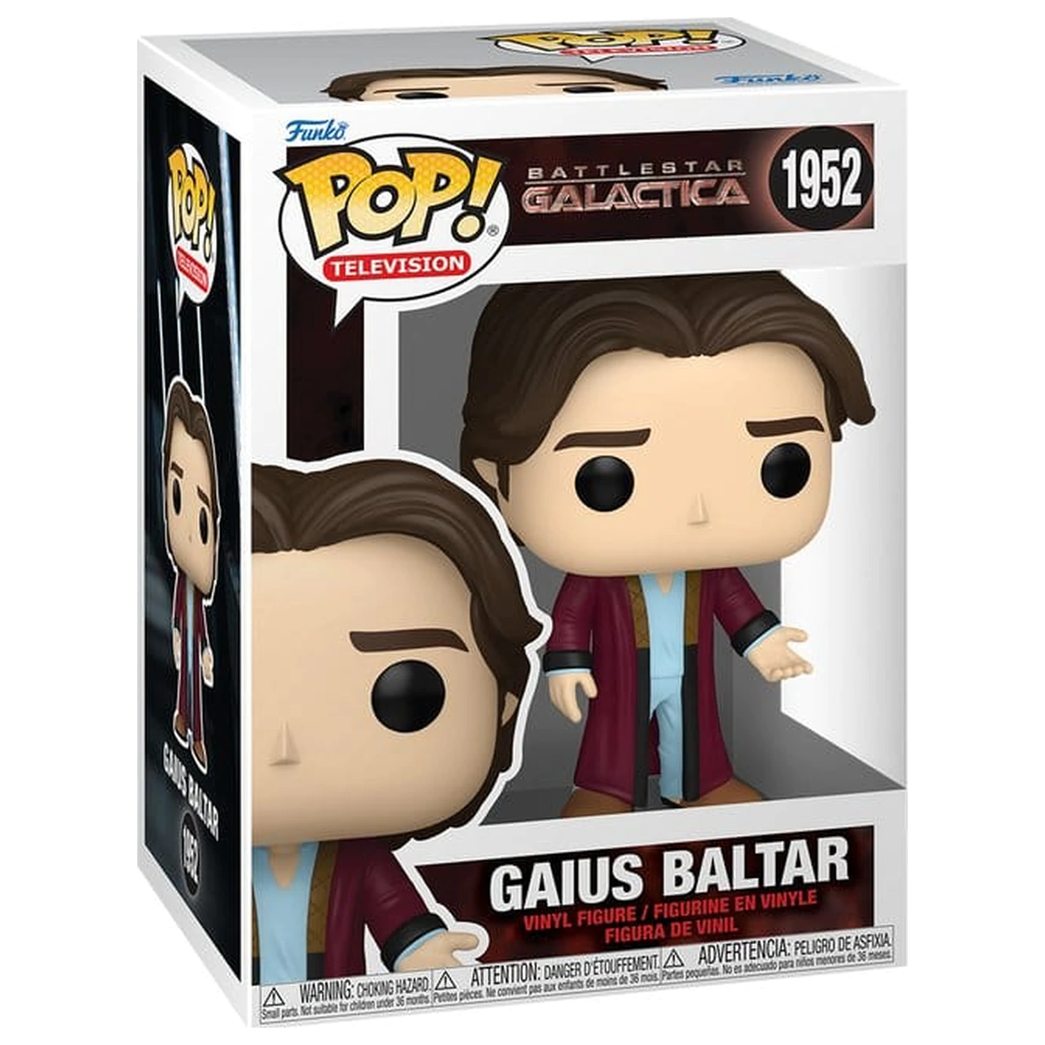 Battlestar Galactica Funko POP! Television Vinilna figura Gaius Baltar 9 cm fotografija proizvoda
