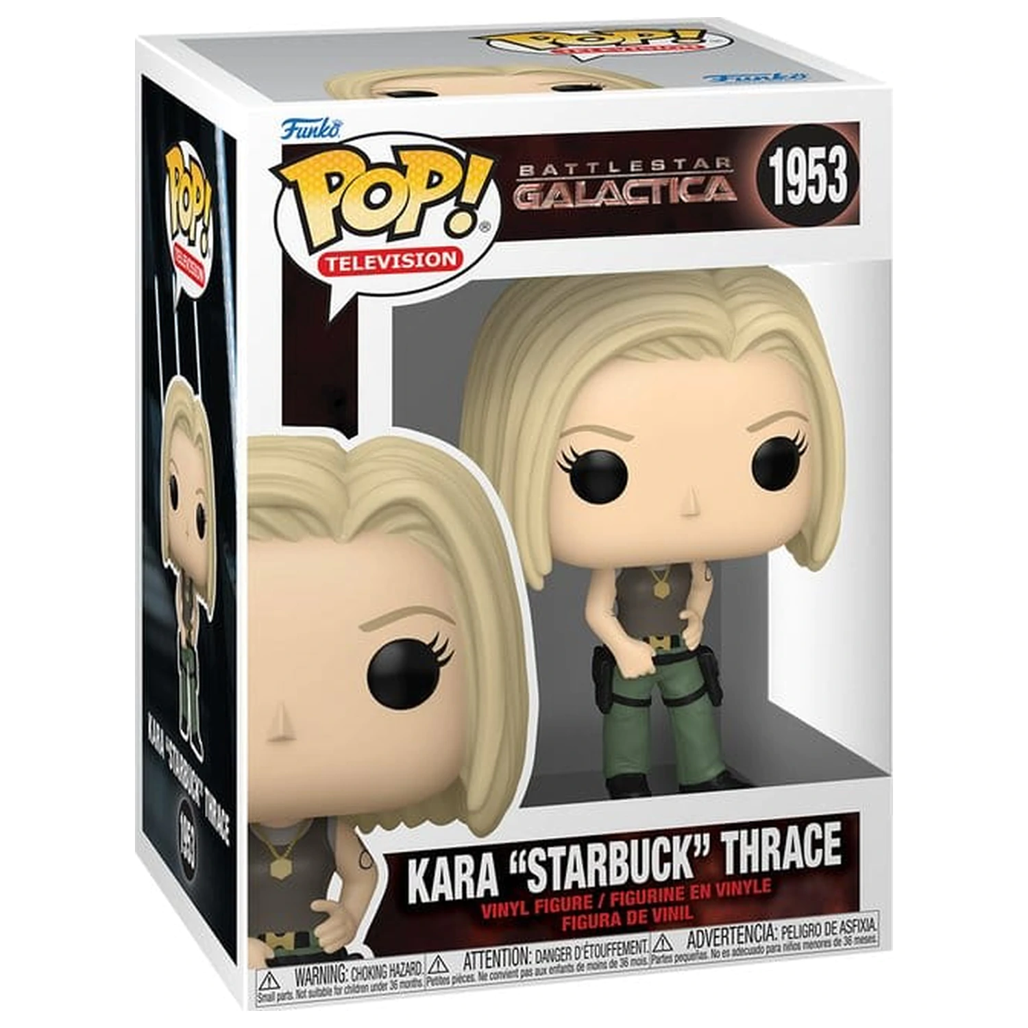 Battlestar Galactica Funko POP! Television Vinilna figura Kara Thrace 9 cm fotografija proizvoda