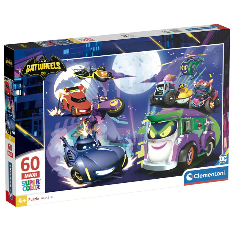 DC Comics Batwheels maxi puzzle 60 kom fotografija proizvoda