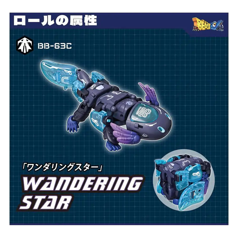 Beastbox Figure Cubes BB-63AC Wandering Star (Axolotl) 10 cm fotografija proizvoda