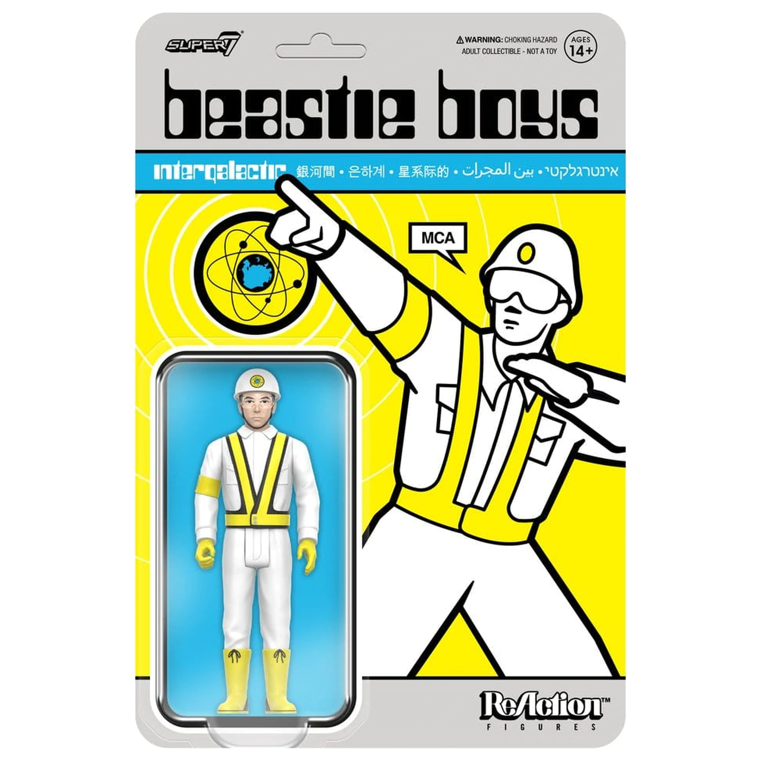 Beastie Boys ReAction akcijska figura val 04 MCA (Intergalactic Crossing Guard) fotografija proizvoda