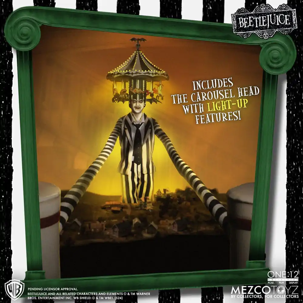 Beetlejuice akcijska figura 1/12 Beetlejuice Deluxe Edition 18 cm fotografija proizvoda