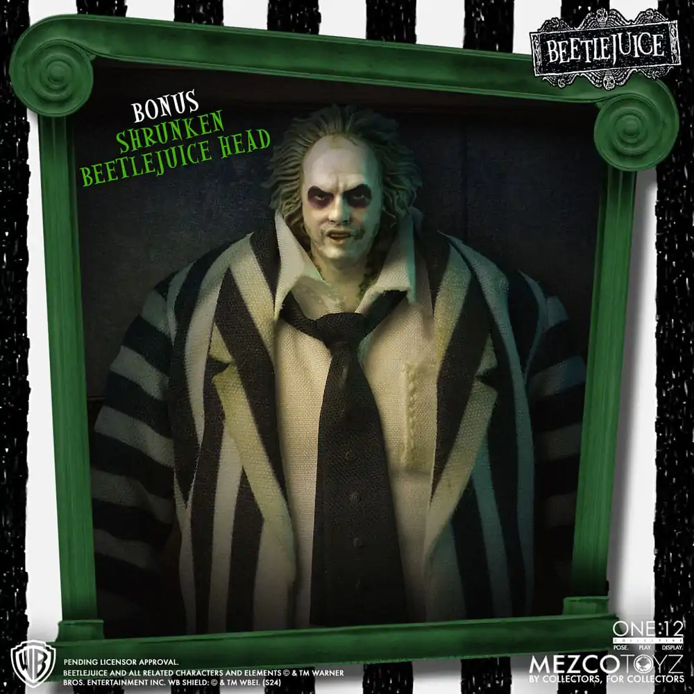 Beetlejuice akcijska figura 1/12 Beetlejuice Deluxe Edition 18 cm fotografija proizvoda