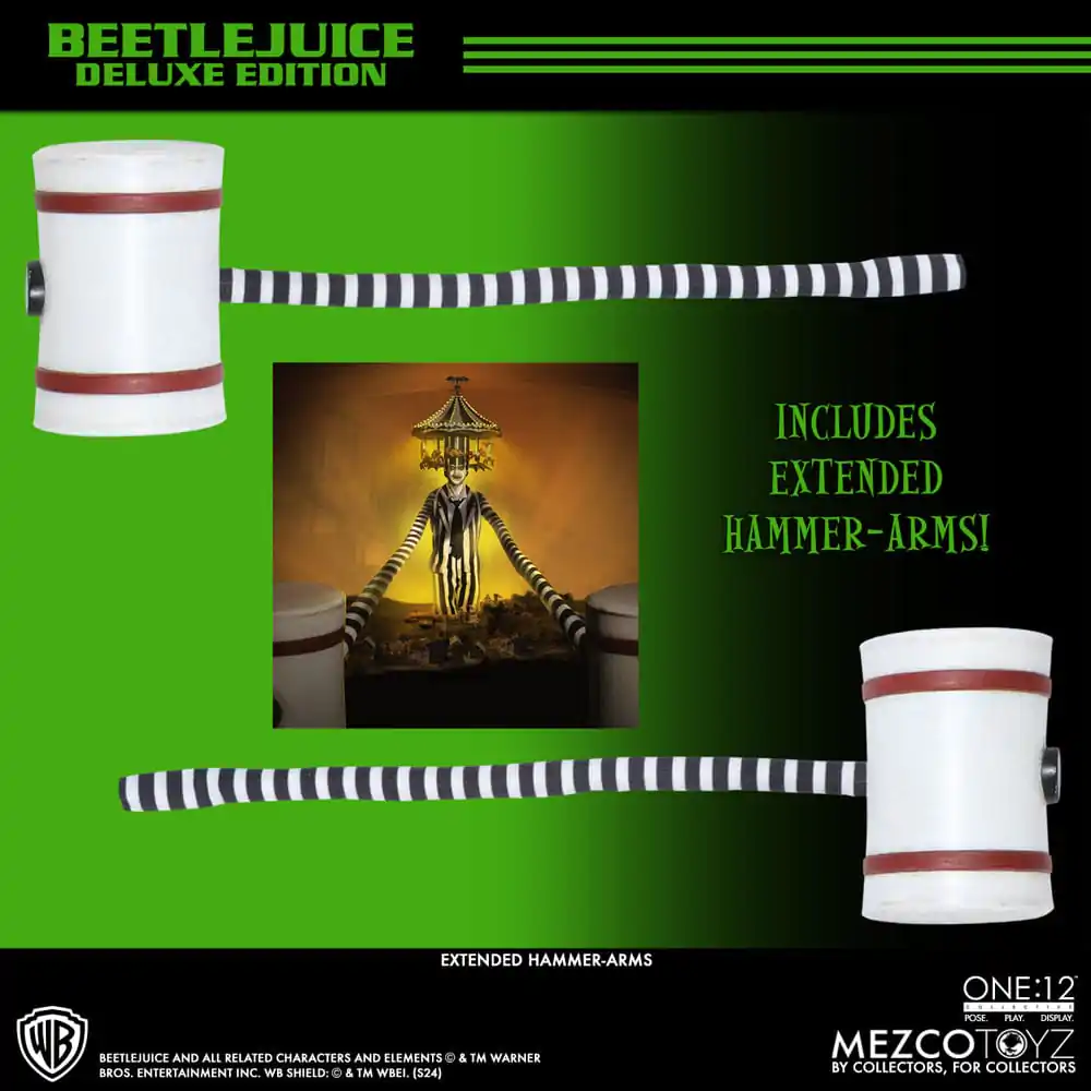 Beetlejuice akcijska figura 1/12 Beetlejuice Deluxe Edition 18 cm fotografija proizvoda