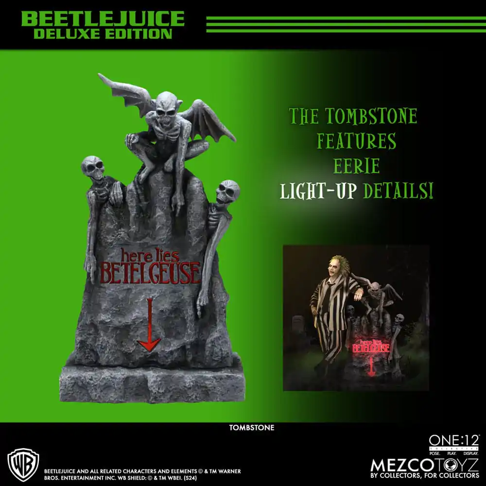 Beetlejuice akcijska figura 1/12 Beetlejuice Deluxe Edition 18 cm fotografija proizvoda