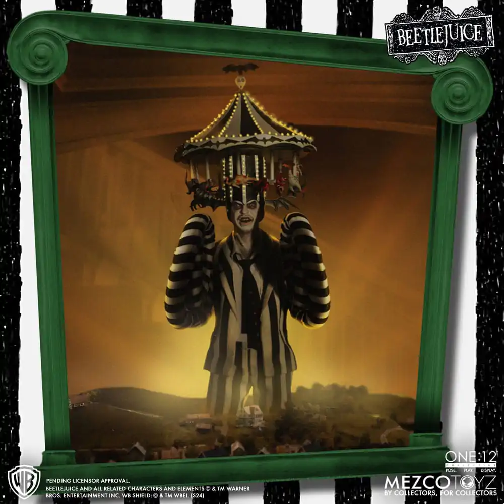 Beetlejuice akcijska figura 1/12 Beetlejuice Deluxe Edition 18 cm fotografija proizvoda