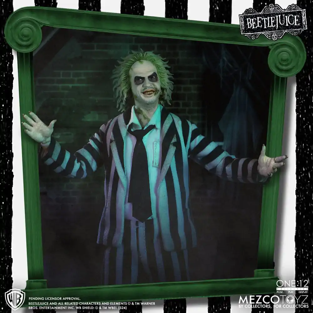 Beetlejuice akcijska figura 1/12 Beetlejuice Deluxe Edition 18 cm fotografija proizvoda