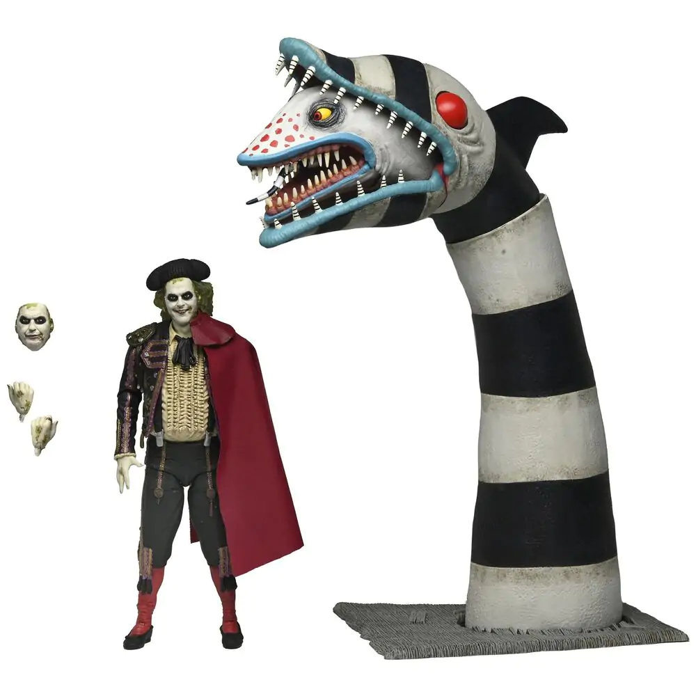 Beetlejuice 2 Matador Beetlejuice & Sandworm Ultimate figure fotografija proizvoda