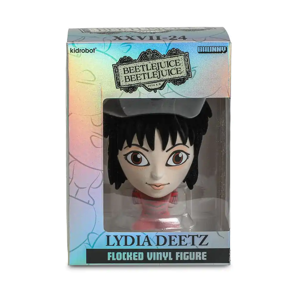 Beetlejuice Beetlejuice Bhunny Flocked Vinyl Figura Lydia Wedding 10 cm fotografija proizvoda